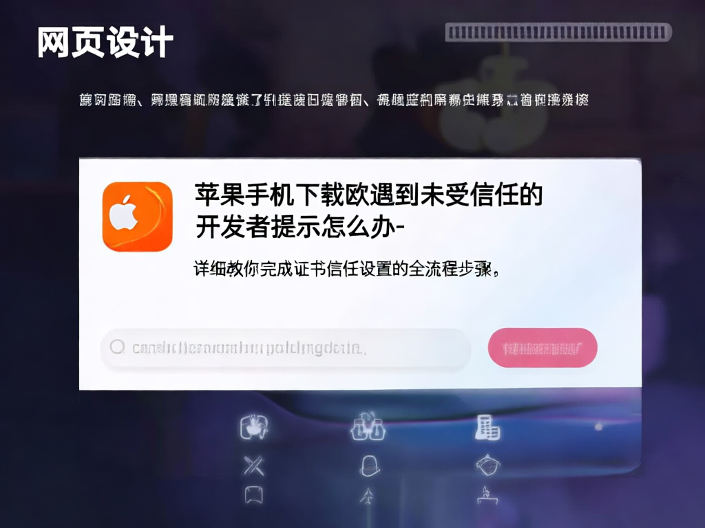 未受信任的开发者提示界面